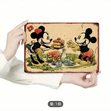 디즈니 미키 미니 브릿지 간판 케이크 생일 Disney