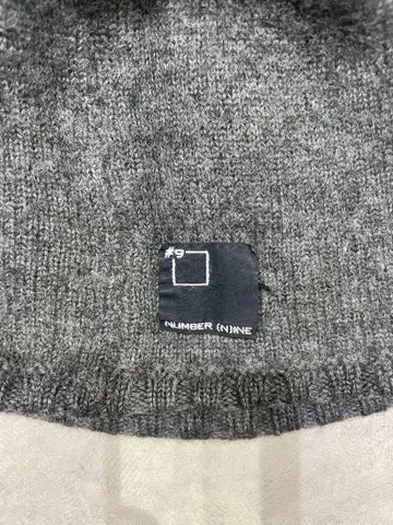 number nine 초기 니트 모자