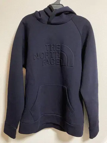 THE NORTH FACE 네이비 후드 부착 후드티 NT12085