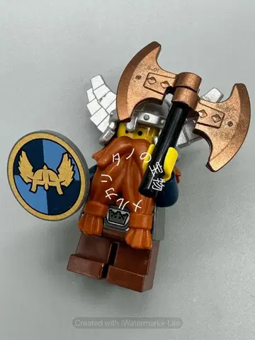 정품 레고 7040 판타지 시대 드워프 미니 피규어