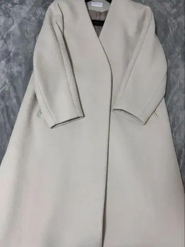 그린 라벨 릴랙싱 울 혼방 롱 코트