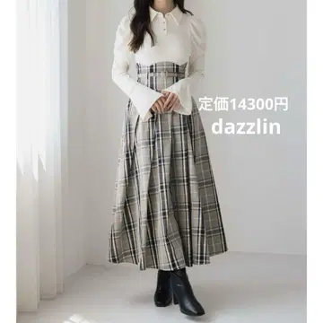 셔츠 칼라 코르셋 턱 원피스