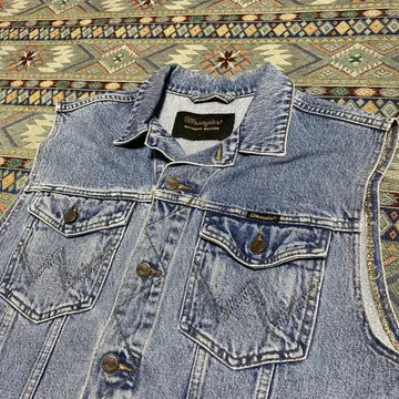 80s Wrangler 랭글러 데님 베스트 L