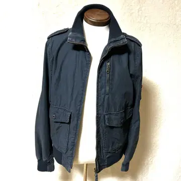 OVERWHELM 네이비 L 사이즈 자켓 오버웰름 남성용 가을 겨울용