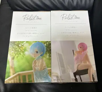 렘 라무 릴랙스 타임 피규어 세트