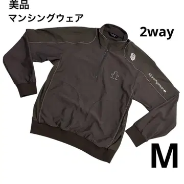 [ 새상품급 ] 먼싱웨어 긴팔 반팔 나일론 자켓 2way 골프 M