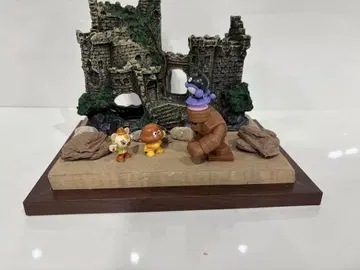 영화 달려라 호빵맨 블루블루의 보물찾기 대모험 디오라마