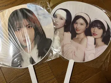 [미사용 공식품] MISAMO & momo 부채 2장 세트
