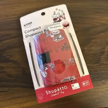 MOONIN Shupatto 컴팩트 에코백 레드