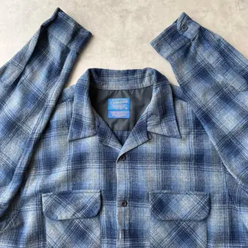 PENDLETON 펜들턴 보드 셔츠 옴브레 XL 긴팔