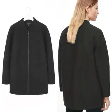 COS 보일 울 봄버 자켓 코트 32