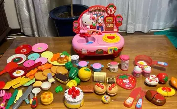 헬로키티 키티 말하는 주방 소꿉놀이 쿠킹