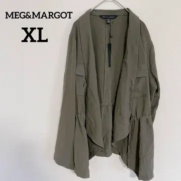 MEG&MARGOT [ XL ] 올리브 그린 그린 자켓