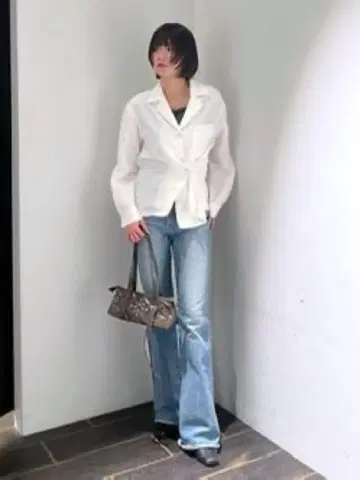 MOUSSY 마우지 SATIN SHIRT 새틴 셔츠