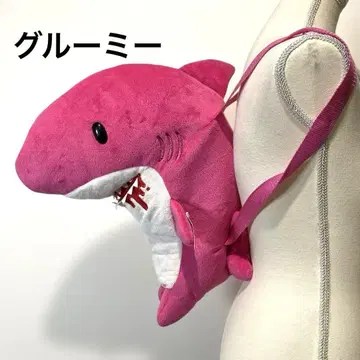 Y2K 그루미 상어 봉제 인형 백팩 헤이세이 갸루 레어