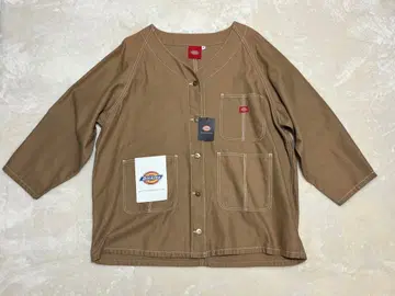 새상품 Dickies 디키즈 브라운 자켓 가디건 택 포함