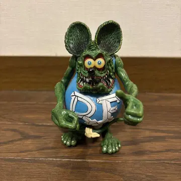 랫 핑크 가동식 피규어 핫 로드 미국차 바이크 스태츄