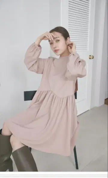 N WITH. 긴팔 튜닉
