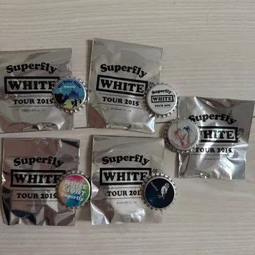 Superfly 라이브 굿즈 랜덤 왕관 마그넷 5종류