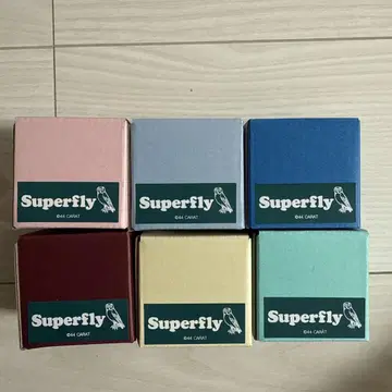 새상품 Superfly 달마 6체 세트 굿즈 치빅