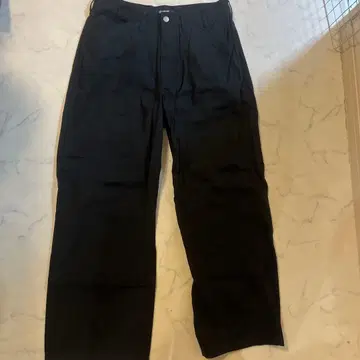 XLARGE 블랙 워크 팬츠