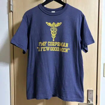 웨어하우스 퍼플네이비 T셔츠