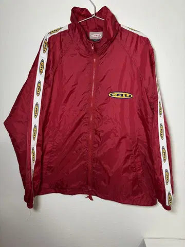 90s CRU DESIGNS 사이드 로고 나일론 저지 셋업 L