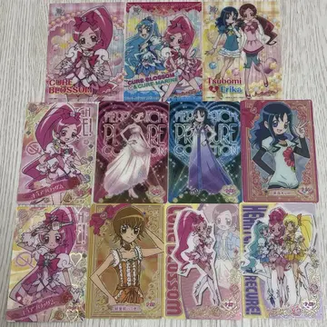 하트캐치 프리큐어 세트 모음 카드 큐어 마린 선샤인