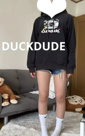DUCKDUDE 후드티 L 사이즈