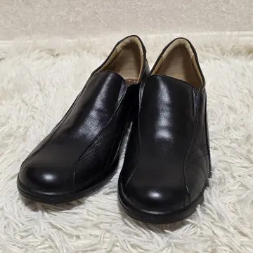 문스타 컴포트 슈즈 스포리스 SP7033 천연 가죽 블랙 25cm