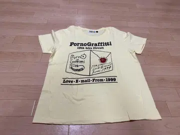 포르노그라피티 라이브 티셔츠