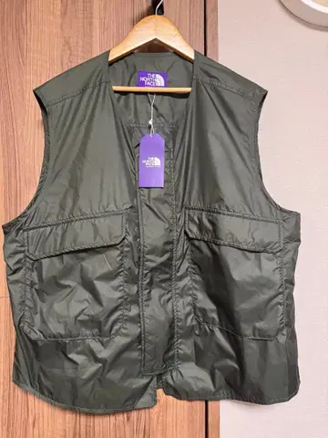 퍼플 라벨 Mountain Wind Vest 올리브 그린