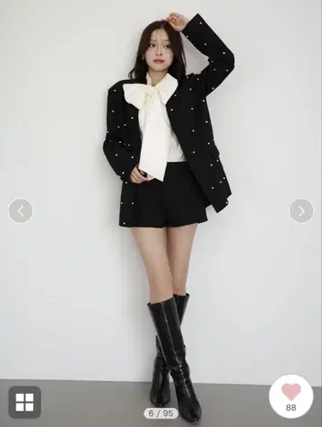 EIMY ISTOIRE 펄 테일러드 자켓