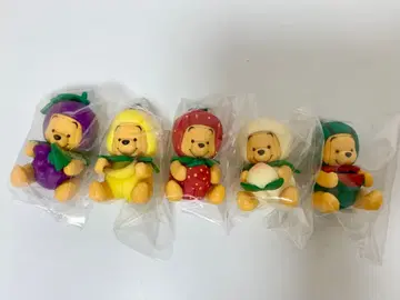 [ 메루카리 택배 ] 도쿄 디즈니 리조트 한정판 푸우 후르츠 가챠