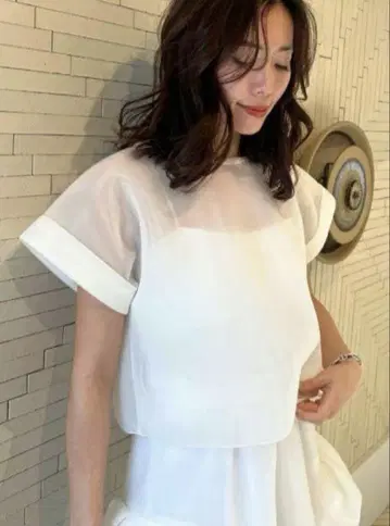 bow.a 보우에 SHEER TOPS 시어 상의