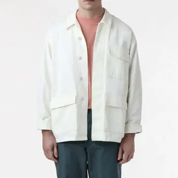 LOS ANGELES APPAREL 밀리터리 자켓 커버올
