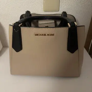 MICHAEL KORS 숄더백 베이지/블랙