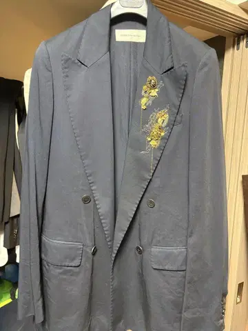 DRIES VAN NOTEN 25ss Embellished Blazer