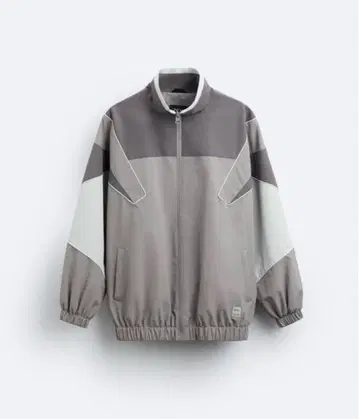 ZARA 트랙 자켓 나일론 자켓 그레이