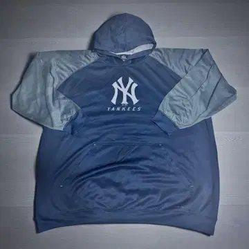 Majestic Yankees 후드 부착 후드티 5XL