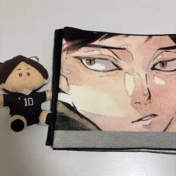 하이큐 스나 린타로 벌스데이 타월 요리누이 미니