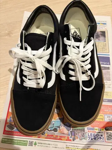 VANS 블랙 스니커즈