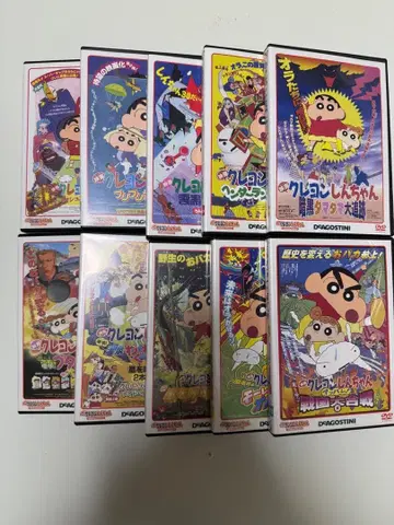 짱구는 못말려(크레용 신짱) DVD 복수 세트