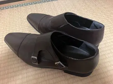 KOBE STRONG MEN 남성용 비즈니스 슈즈 브라운 28.5cm