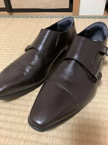 KOBE STRONG MEN 남성용 비즈니스 슈즈 브라운 28.5cm