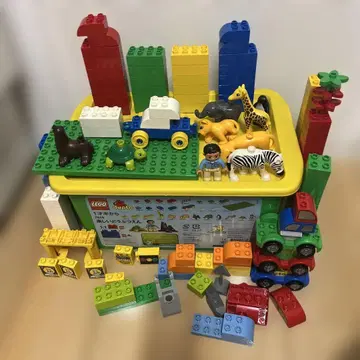 LEGO Duplo 7618 동물 피규어 포함 베이스 플레이트