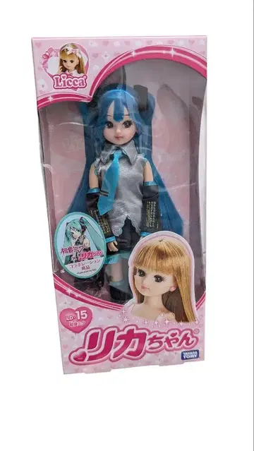 하츠네 미쿠 리카짱 콜라보 LD-15 미개봉 새상품