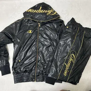 챔피온 마사토 모델 블랙 x 금 저지 바스락