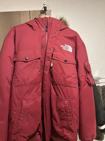THE NORTH FACE 레드 다운 자켓 L 사이즈