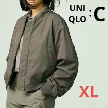 유니클로 봄버 자켓 XL 올리브